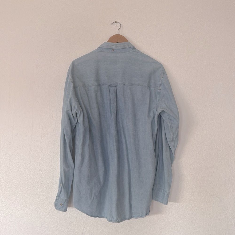 Denim oversized button up - Picture 4 of 5